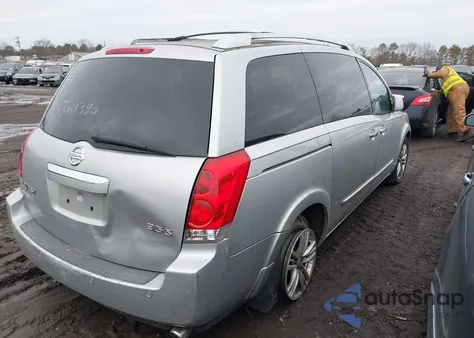 2007 Nissan Quest 3.5 S z USA, uszkodzony, nr VIN 5N1BV28U77N121663